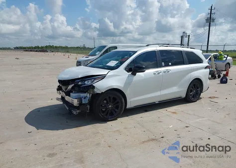 2023 Toyota Sienna 25Th Anniversary Edition из США, поврежденный, VIN 5TDCRKEC8PS154495